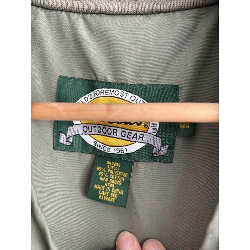 Cabela's Med Hunt Fish Multi Pocket Utility Vest Durable Versitile Olive Green